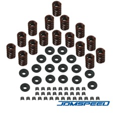 Engine Valve Springs Kit W Steel Retainers Locks For Chevrolet Sbc 327 350 400