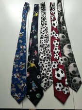5 Tie Soccer Balls lot Multi-color Polyester made in usa