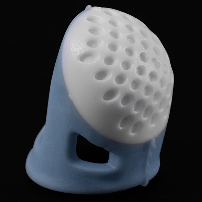 Set of 2 Sewing Thimbles Silicone Pin Needles Thimbles Comfortable Non