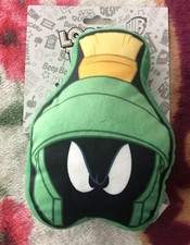 NEW MARVIN THE MARTIAN DOG TOY LOONEY TUNES PLUSH FACE w/ SQUEAKER LICENSED