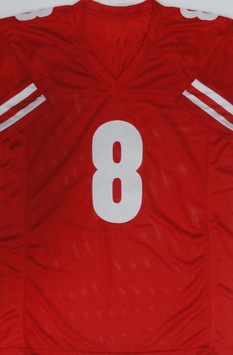 Badgers QB TANNER MORDECAI Signed Custom Replica Wisconsin Red Jersey AUTO - JSA - Picture 3 of 3