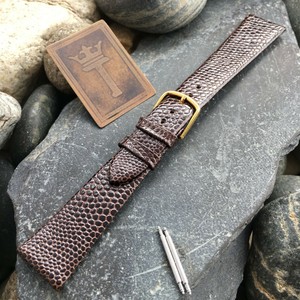 3-4-034-19MM-Lizard-Grain-Vintage-Watch-Band-Unused-NOS