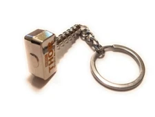 MJL1 Marvel Comics THOR Hammer Mjolnir Avengers Ragnarok Metal Key chain cosplay