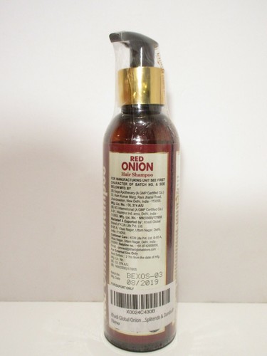Khadi Global Red Onion Shampoo 200 ml - Picture 2 of 2