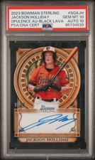 Jackson Holliday #RA-JH Prices | 2024 Bowman Sterling Rookie