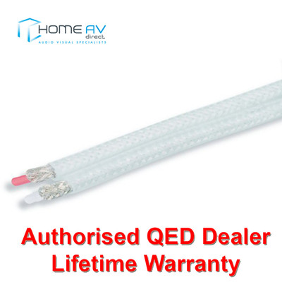 【Äbebix】QED Silver Anniversary XT QED Silver Anniversary XT Bi-Wire Speaker Cable – Terminated 2m