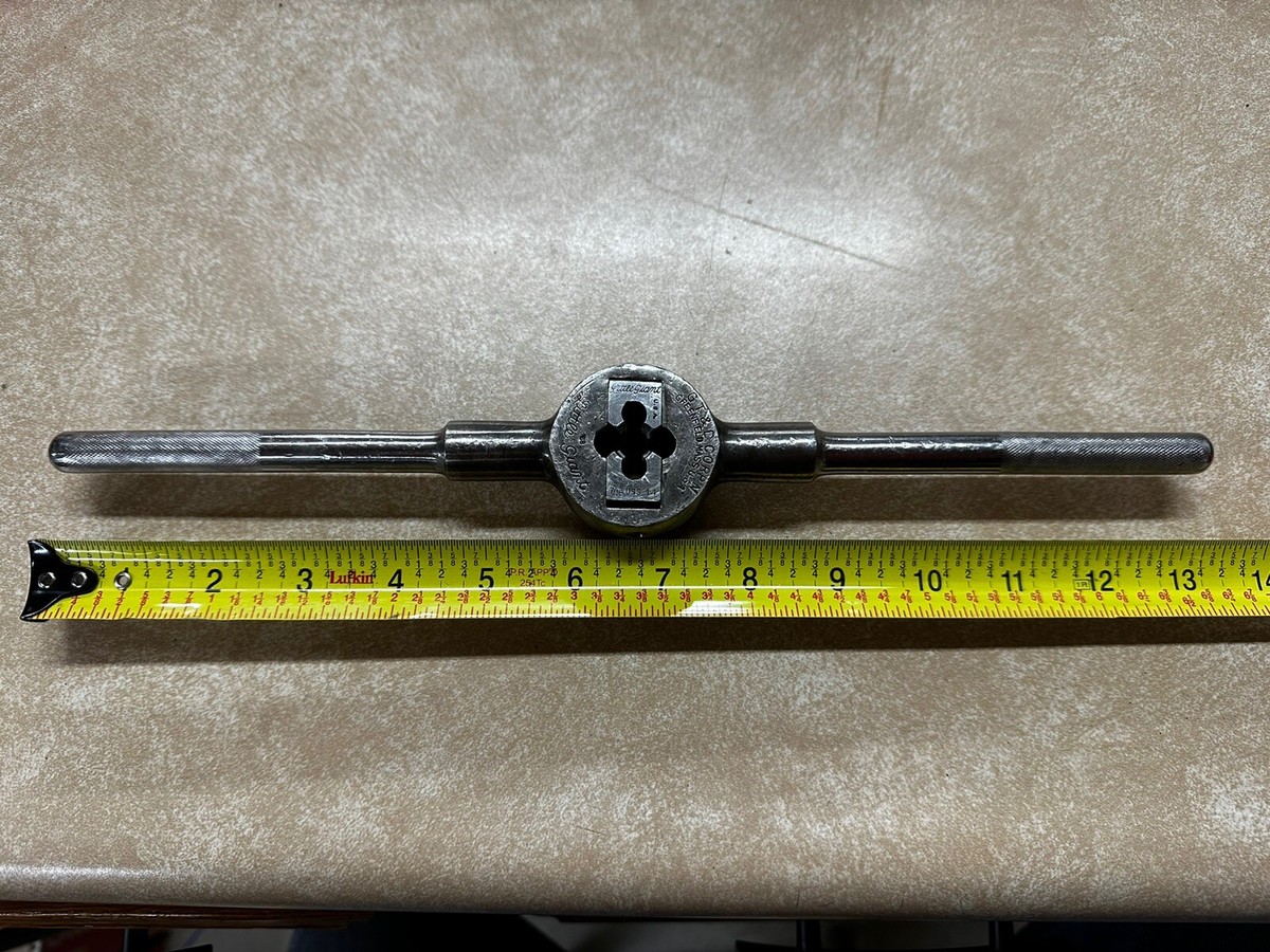 Vintage Greenfield 'Little Giant' Die Handle 7/16 14 Die | eBay