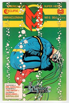 Eclipse MIRACLEMAN #5 - Davis Art - NM 1985 Vintage Comic