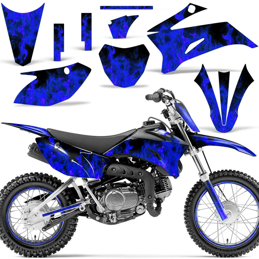 Graphic Kit TTR110 TTR 110 Dirtbike Sticker MX Moto Decal 08-18 ICE U | eBay