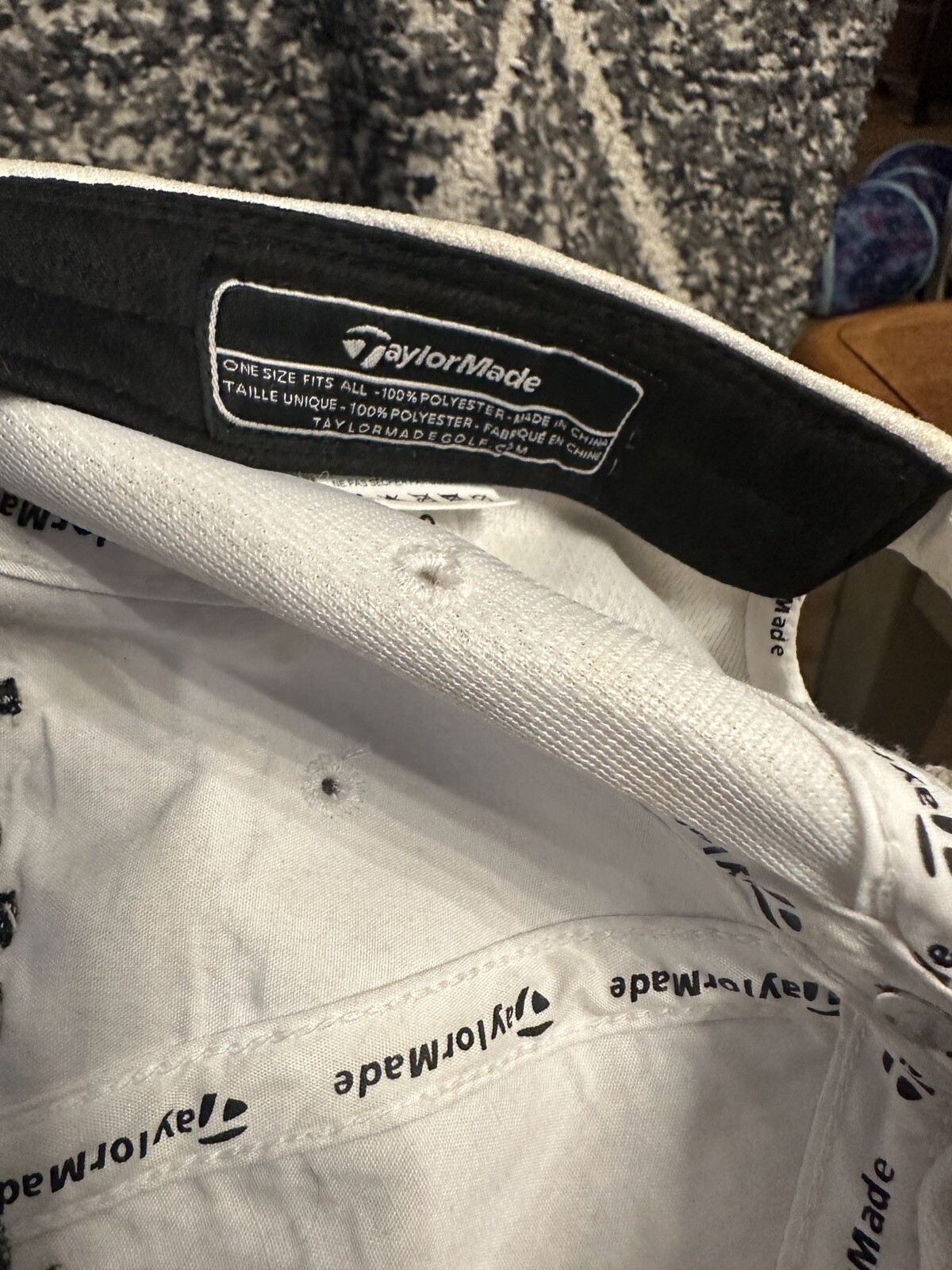 Taylormade Lethal Golf Adjustable Strap back Hat - image 4