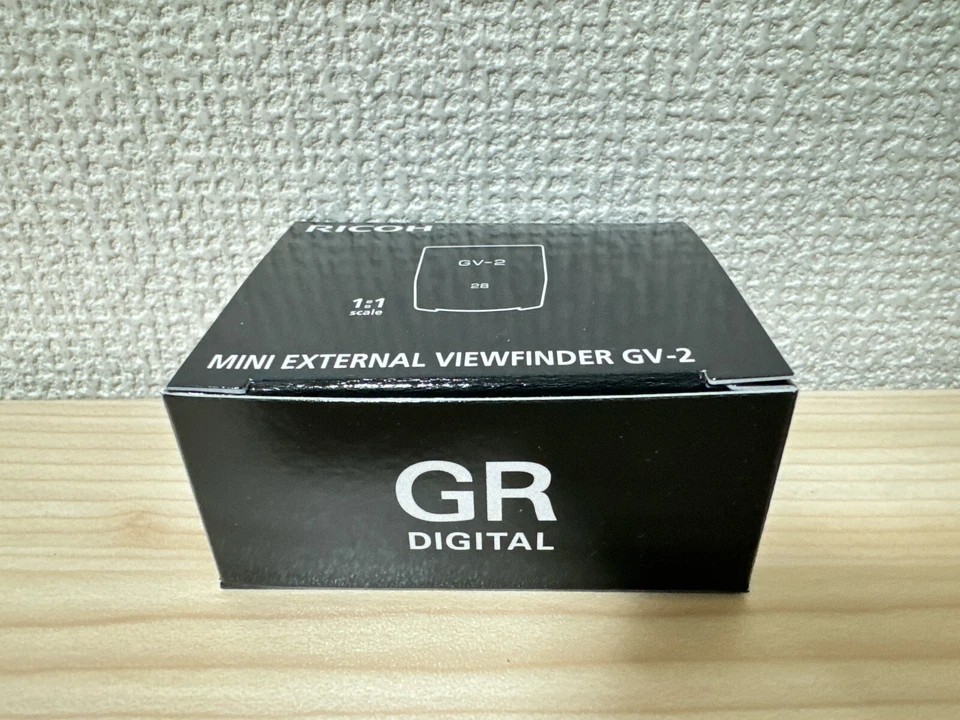 RICOH External mini finder GV-2 175090 For GR 28mm Camera Black NEW - Image 2 of 4