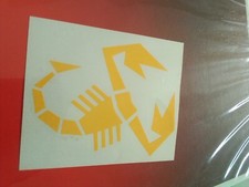 ADESIVI STICKERS SCORPIONE 10x12 CM PER AUTO MOTO E TUNING VEDI FOTO