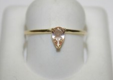 Shashi Sterling Silver Pear Shaped With Pink ...