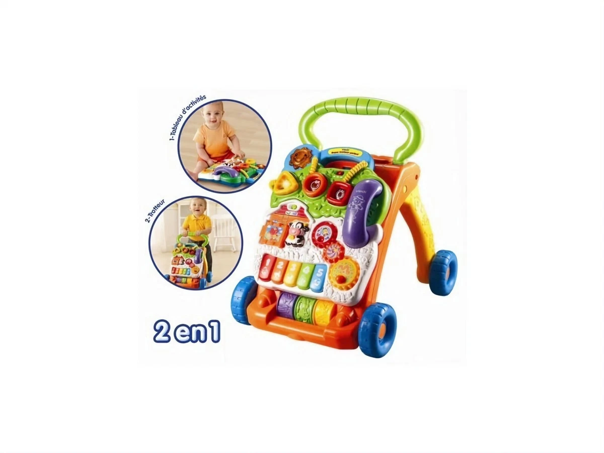 Vtech Baby Super trotteur parlant 2 en 1 - Vtech Baby 9-36 mois Jouet Bébé