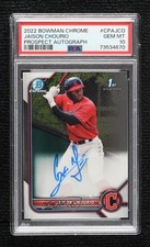 2022 Bowman Chrome Prospect Jaison Chourio #CPA-JCO PSA 10 GEM MT Auto 12wc