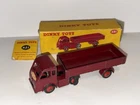Vintage Used DINKY No. 421 Red Electric Articulated Lorry with Partial Box