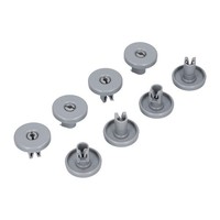 8 Korbrollen GeschirrspüLer Unterkorb FüR Aeg Electrolux 50286965004 Privileg