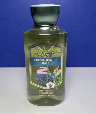 Bath & Body Works Fresh Jungle Rain Aloe Vit E Shower Gel 10 fl oz. - NEW SEALED