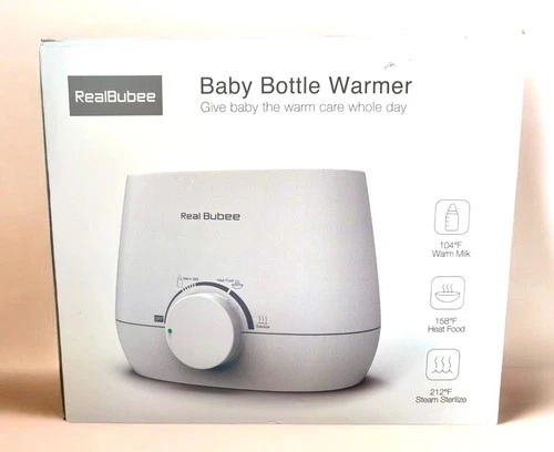 RealBubee Baby Bottle Warmer, Steam Sterilizer, and Baby Food Heater