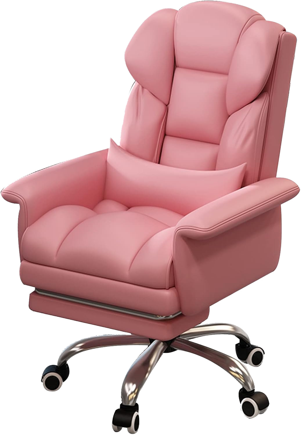 Executive Office Chair with Foot Rest & Ergonomic Pocket Spring Lumbar Support
