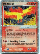 Moltres ex Secret Rare FireRed & LeafGreen RG Fire Holo 115/112 HP/DMG on eBay