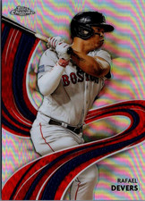 2024 Topps Chrome Strokes #S16 Rafael Devers Boston Red Sox