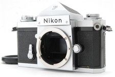 S/N 649xxx MINT Nikon F Eye Level Eyelevel Silver 35mm SLR Film Camera JAPAN