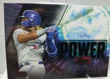 2020 Topps Stadium Club Power Zone Black #PZ-8 Vladimir Guerrero Jr 81/99