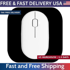 Mouse Pad Waterproof Fabric Top Non-Slip Rubber Base 6x6 Inches Black Compact