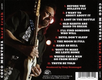 COCO MONTOYA HARD TRUTH NEW CD