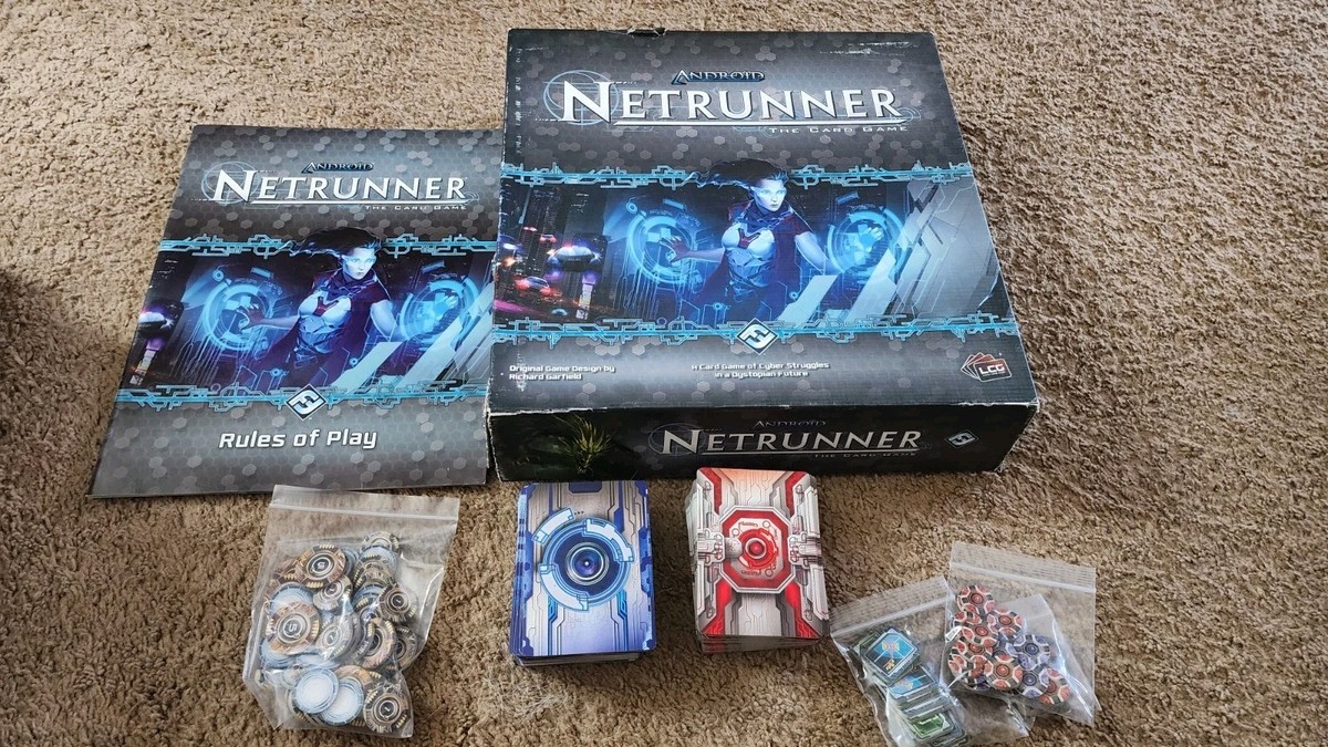 Fantasy Flight Games Android Netrunner LCG Core box set Complete | eBay