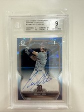 2023 Bowman Chrome Draft Max Clark Sapphire Auto