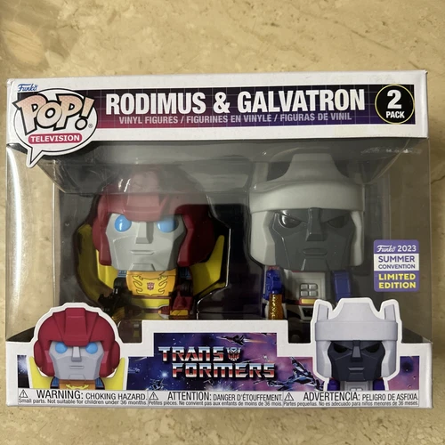 Funko Pop! Vinyl: Transformers - Rodimus & Galvatron - 2 Pack (SDCC) - GameStop