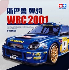Tamiya 24240 1/24 Scale Model Rally Car Kit Subaru Impreza WRC 2001 GDB R.Burns