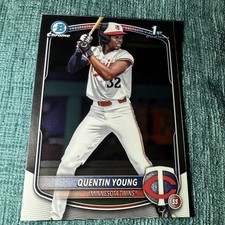2025 Bowman Draft - Quentin Young - 1st Chrome Prospect - Minnesota Twins