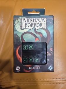 arkham horror card game dice RPG Set of Arkham/eldritch Horror Dice