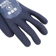 1000V Insulated Rubber Safety Gloves Electrical Work Protective Electrician Glov