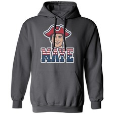 Maye Inspired Patriotic Graphic - New England Tribute Unisex Hooded Sweatshirt
