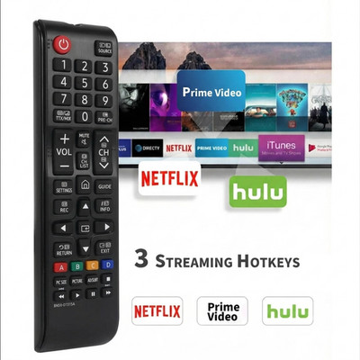 NEW Universal Remote Control for ALL Samsung LCD LED HDTV Smart TVs BN59-01199F