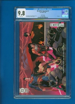 DC All In Special #1 CGC 9.8 Graded Nick Dragotta 3rd Printing Cover