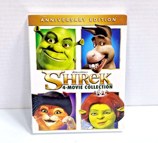 SHREK 4-Movie Collection Blu-ray Anniversary Edition Sleeve Factory Sealed -New