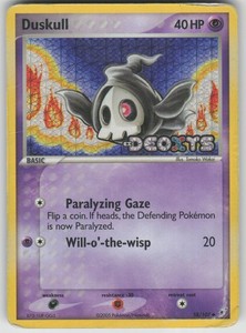 Duskull 58/107 EX Deoxys Reverse Holo Common