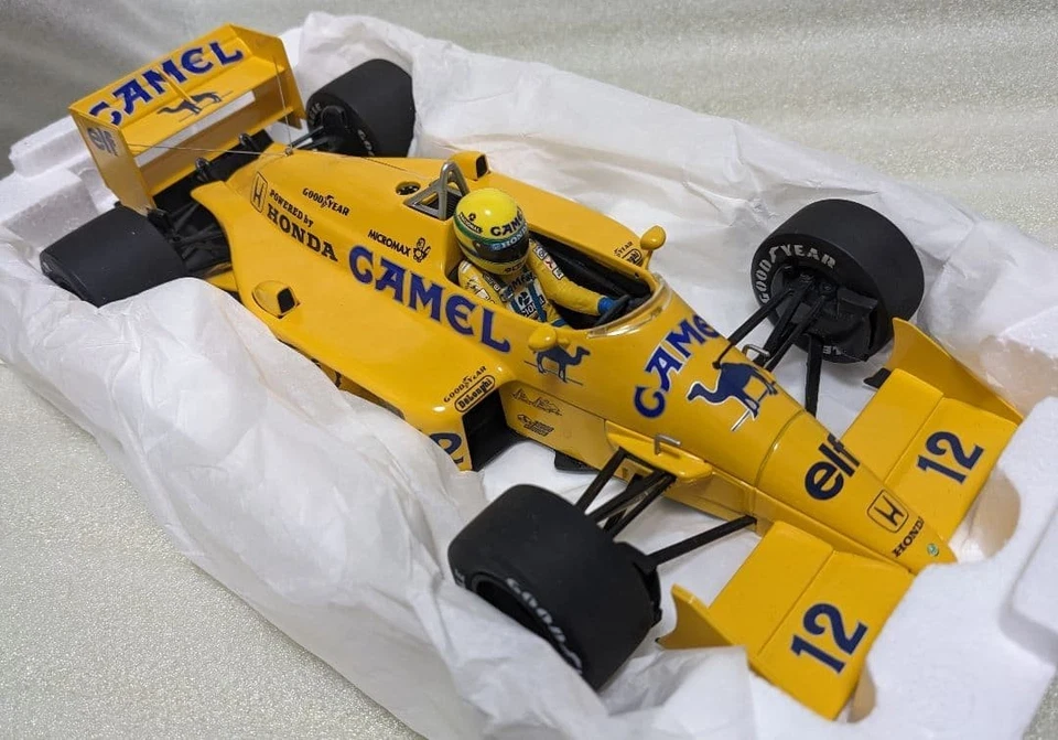 MINICHAMPS 1/18 Lotus Honda 99T Ayrton Senna 1987 Model Car - Image 3 of 4