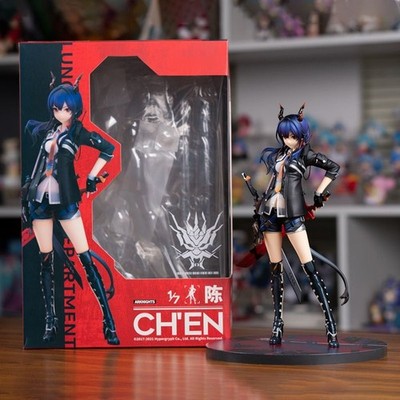 Anime Arknights Chen Armed Maiden Figures Model Collect Doll Statue Toys Boxed