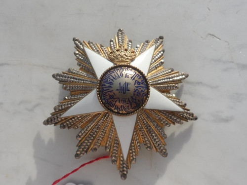 Königreich Ägypten Orden Nil Großkreuz Abzeichen Bruststern Medaille König Fuad 1922er - Bild 5 von 15