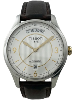 Herrenarmbanduhr Tissot T-One Automatik Day & Date ETA 2834-2, funktioniert - Bild 1 von 4