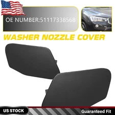 Front Bumper Headlight Washer Nozzle Cover Cap 51117338568 For BBMW X3 F25 10-17