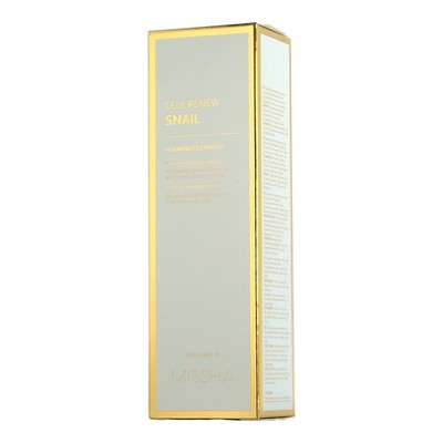 Missha Super Aqua Cell Renew Snail Cleansing Foam 100ml