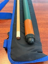 NEW Viking A223 Pool Cue - Jade/Emerald Green stain double pressed green linen
