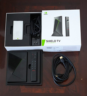 NVIDIA Shield TV Pro 4K HDR Android TV Open Box Never Used HDMI Cable